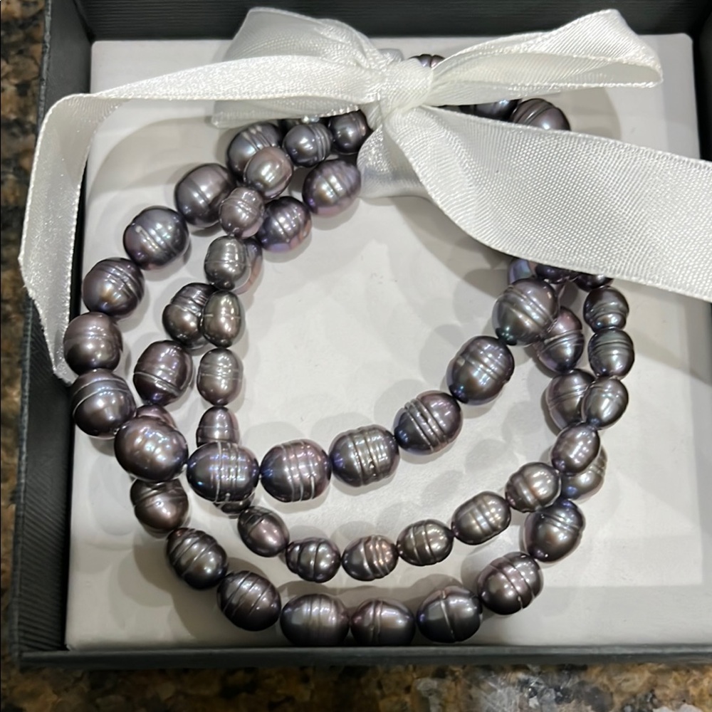 Honora Black Pearl Bracelet